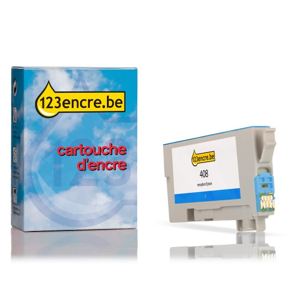 Epson 408 cartouche d'encre (marque 123encre) - cyan C13T09J24010C 024119 - 1