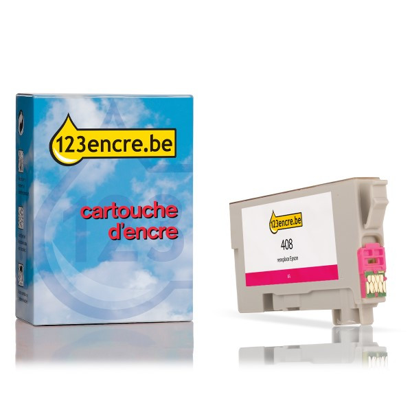 Epson 408 cartouche d'encre (marque 123encre) - magenta C13T09J34010C 024121 - 1