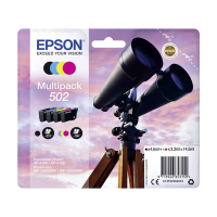 Epson 502 multipack (d'origine) C13T02V64010 C13T02V64020 C13T02V64510 652000