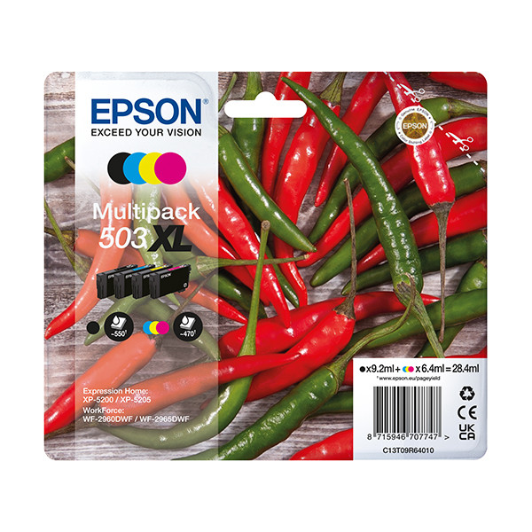 Epson 503XL multipack (d'origine) C13T09R64010 652058 - 1