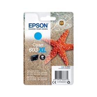 Epson 603XL cartouche d'encre haute capacité (d'origine) - cyan C13T03A24010 C13T03A24020 020678