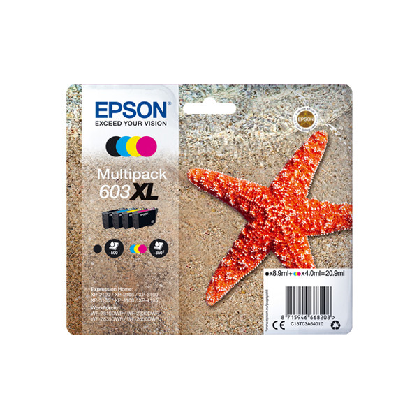 Epson 603XL multipack (d'origine) C13T03A64010 C13T03A64020 C13T03A64510 020686 - 1