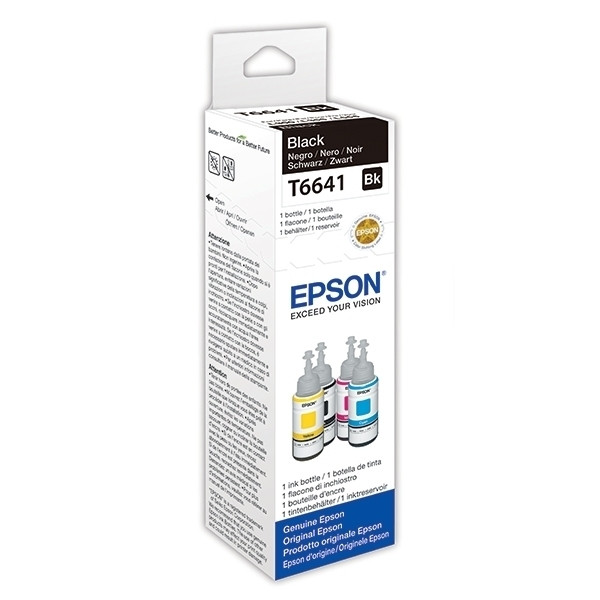 Epson 664 (T6641) réservoir d'encre (d'origine) - noir C13T664140 026748 - 1