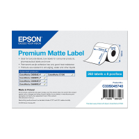 Epson C33S045740 premium rouleau d'étiquettes - mat 105 x 210 mm (d'origine) C33S045740 083642
