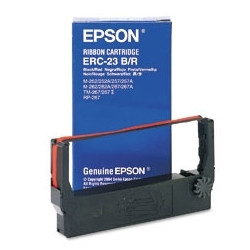 Epson ERC-23B/R ruban encreur (d'origine) - noir rouge ERC23BR 080178 - 1