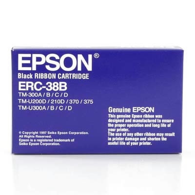Epson ERC38B ruban encreur noir (d'origine) C43S015374 080155 - 1