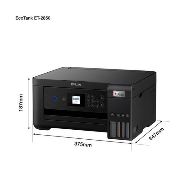 Epson EcoTank ET-2850 imprimante à jet d'encre A4 multifonction avec wifi  (3 en 1) Epson