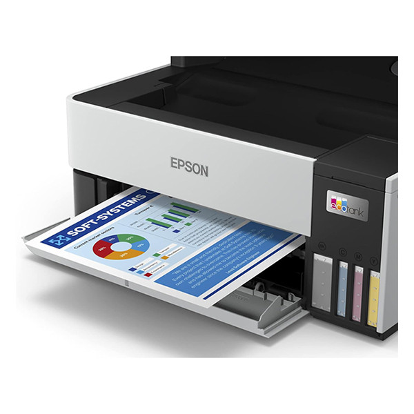 Epson EcoTank ET-5170 imprimante jet d'encre multifonction A4 avec wifi (4 en 1) C11CJ88402 831776 - 2