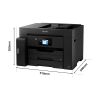 Epson EcoTank ET-M16600 imprimante à jet d'encre multifonction A3+ avec wifi (3 en 1) - noir/blanc C11CJ41401 831802 - 2