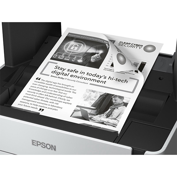 Epson EcoTank ET-M2170 imprimante à jet d'encre multifonction A4 noir et blanc avec wifi (3 en 1) C11CH43401 C11CH43402 831672 - 9