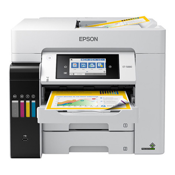 Epson EcoTank pro ET-5885 imprimante à jet d'encre multifonction avec wifi (4 en 1) C11CJ28405 831964 - 1