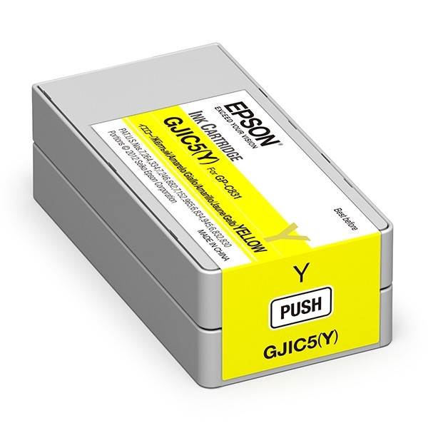Epson GJIC5(Y) cartouche d'encre jaune (d'origine) C13S020566 026746 - 1