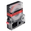 Epson LC-4RBP9 ruban d'étiquettes 12 mm (d'origine) - noir sur rouge pastel 083024 - 1