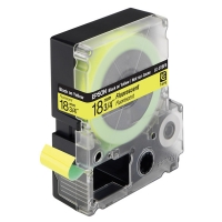 Epson LC-5YBF9 ruban d'étiquettes 18 mm (d'origine) - noir sur jaune fluo C53S626402 083062