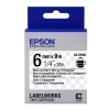 Epson LK-2TBN ruban d'étiquettes 6 mm (d'origine) - noir sur transparent 083168 - 1