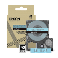 Epson LK-4LAS ruban 12 mm (d'origine) - gris sur bleu C53S672106 084468