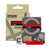 Epson LK-4RBF ruban 12 mm (d'origine) - noir sur rouge fluo