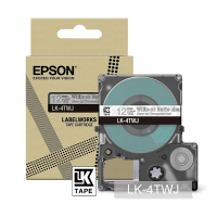 Epson LK-4TWJ ruban mat 12 mm (d'origine) - blanc sur transparent C53S672068 084394