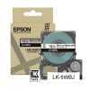 Epson LK-5WBJ ruban mat 18 mm (d'origine) -  noir sur blanc