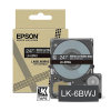 Epson LK-6BWJ ruban mat 24 mm (d'origine) - blanc sur noir 084422 - 1