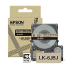 Epson LK-6JBJ ruban mat 24 mm (d'origine) - noir sur beige