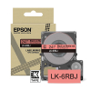 Epson LK-6RBJ ruban mat 24 mm (d'origine) - noir sur rouge 084404 - 1