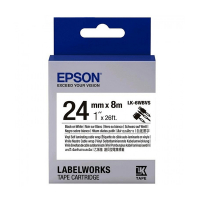 Epson LK-6WBVS ruban pour câble 24 mm (d'origine) - noir sur blanc C53S656022 084362