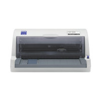 Epson LQ-630 imprimante matricielle noir et blanc C11C480141 831714