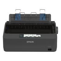 Epson LX-350 imprimante matricielle noir et blanc C11CC24031 831754