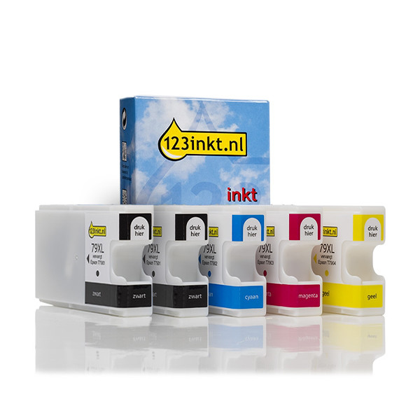Epson Offre Epson : série 79XL 2x noir + 3x couleur (marque 123encre)  160815 - 1