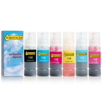 Offre Epson : série 108 noir + 5 couleurs (marque 123encre)