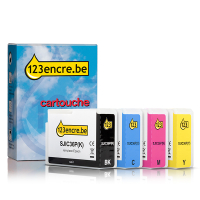 Offre Epson : série SJIC36P noir + 3 couleurs (marque 123encre)
