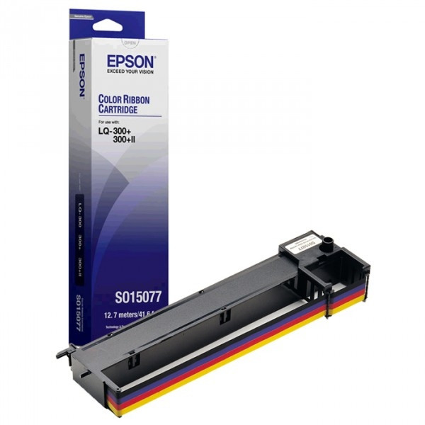 Epson S015077 ruban encreur couleur (d'origine) C13S015077 080172 - 1