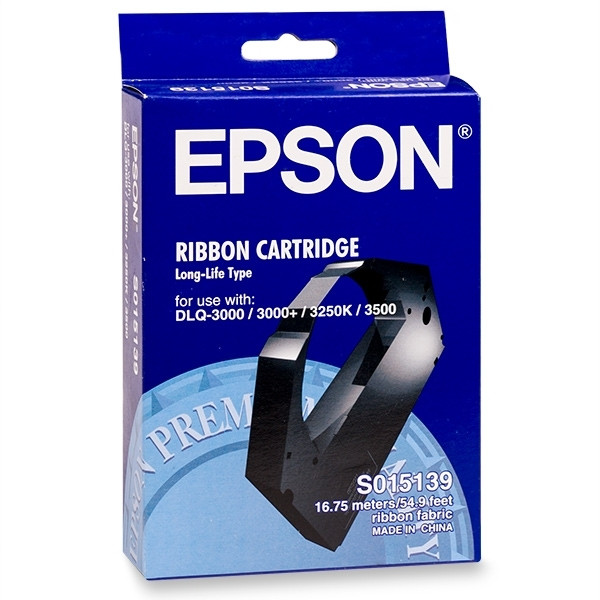 Epson S015139 ruban encreur noir (d'origine) C13S015139 080186 - 1