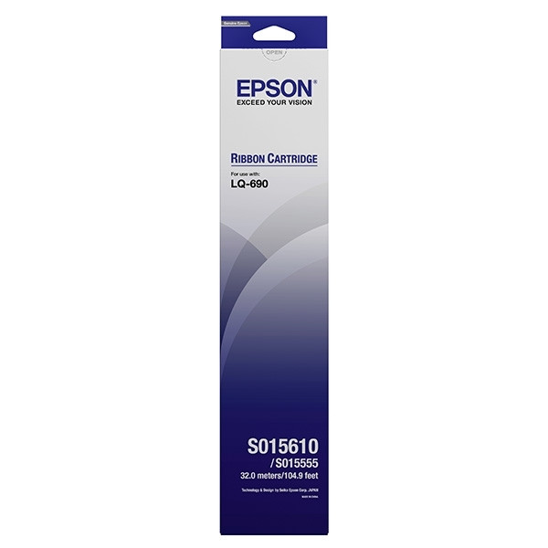 Epson S015610 ruban encreur noir (d'origine) C13S015610 083150 - 1
