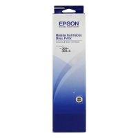 Epson S015613 ruban encreur 2 pièces (d'origine) - noir C13S015613 084312