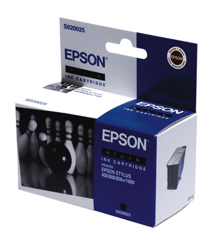 Epson S020025 cartouche d'encre noire (d'origine) C13S02002540 020030 - 1