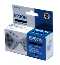 Epson S020047 cartouche d'encre noire (d'origine) C13S02004740 020090