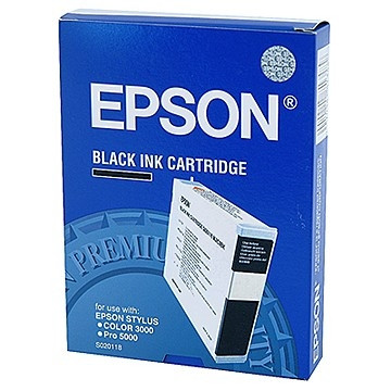 Epson S020118 cartouche d'encre noire (d'origine) C13S020118 020282 - 1