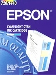 Epson S020147 cartouche d'encre cyan/cyan clair (d'origine) C13S020147 020407