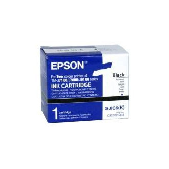 Epson S020403 (SJIC6) cartouche d'encre noire (d'origine) C33S020403 080174 - 1