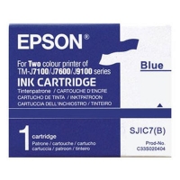 Epson S020404 (SJIC7B) cartouche d'encre bleue (d'origine) C33S020404 080212