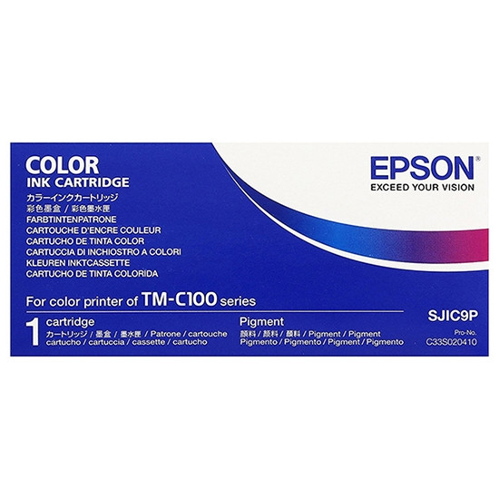 Epson S020410 SJIC9P cartouche d'encre de couleur (d'origine) C33S020410 026982 - 1