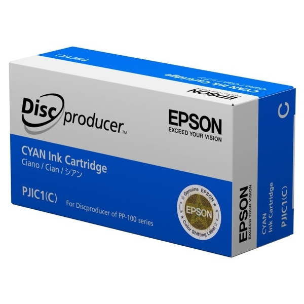 Epson S020447 PJIC1(C) cartouche d'encre (d'origine) - cyan C13S020447 026374 - 1