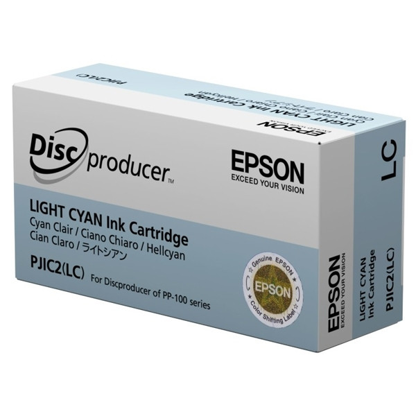 Epson S020448 PJIC2(LC) cartouche d'encre (d'origine) - cyan clair C13S020448 026380 - 1