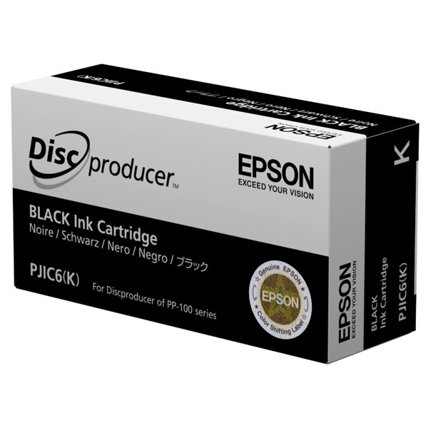 Epson S020452 PJIC6(K) cartouche d'encre (d'origine) - noir C13S020452 026372 - 1