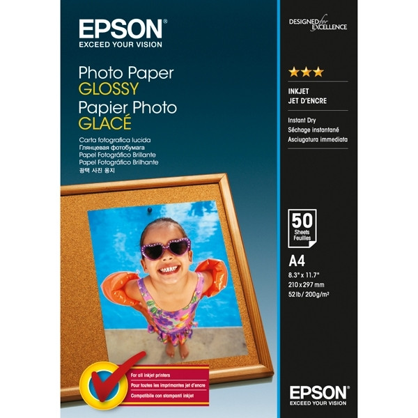 Epson S042539 Glossy papier photo 200 g/m² A4 (50 feuilles) C13S042539 153028 - 1