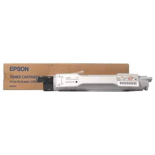 Epson S050091 toner noir (d'origine) C13S050091 027370 - 1