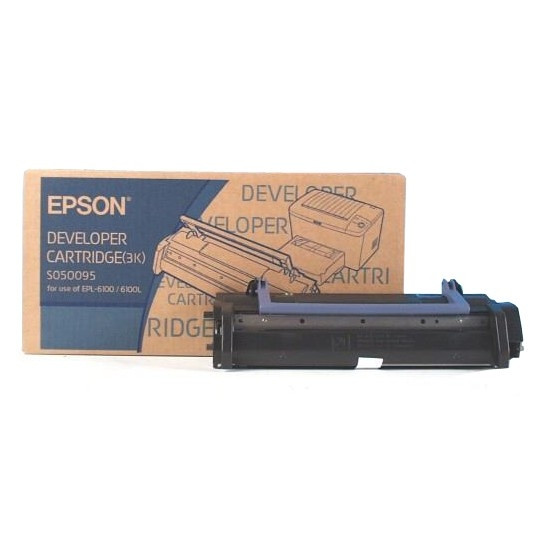 Epson S050095 toner faible capacité (d'origine) - noir C13S050095 027305 - 1