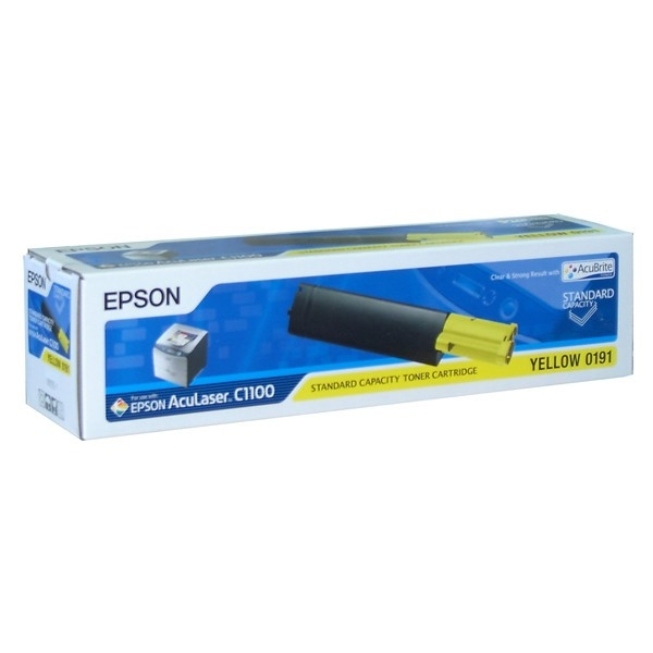 Epson S050191 toner (d'origine) - jaune C13S050191 027805 - 1